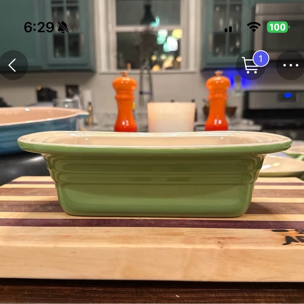 LeCreuset Loaf Pan in Palm - DISCONTINUED COLOR!!!